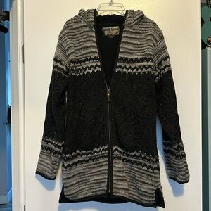 Lost horizons wool zip jacket